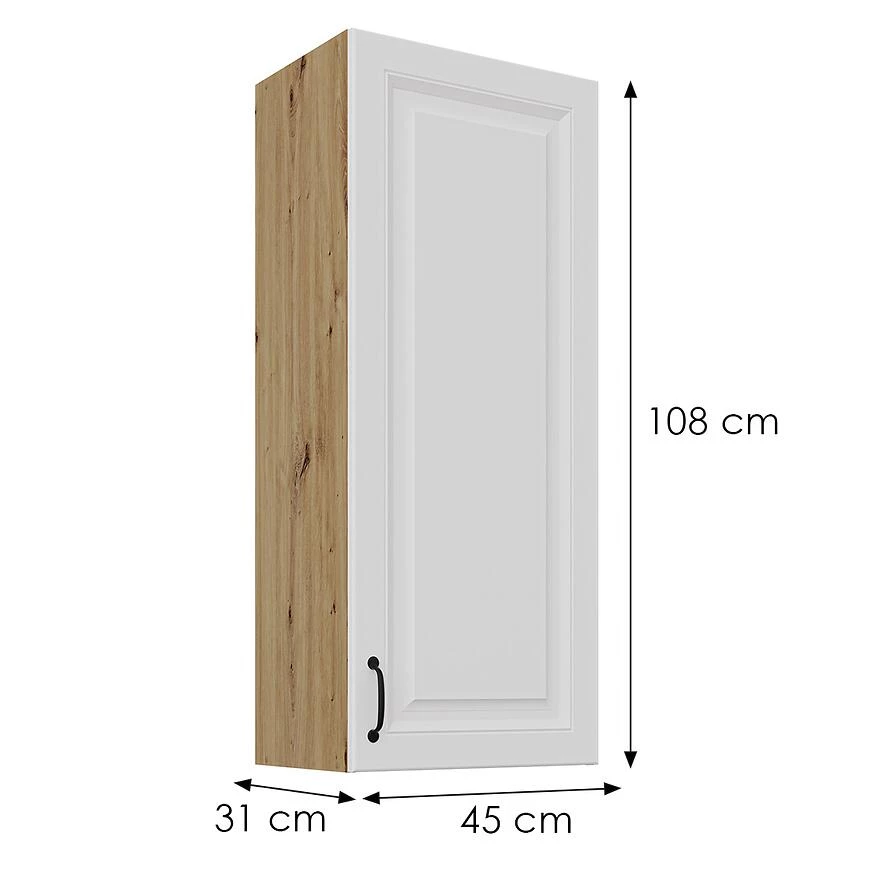 Stilo beli/zanatski kuhinjski ormaric 45G-108 1F