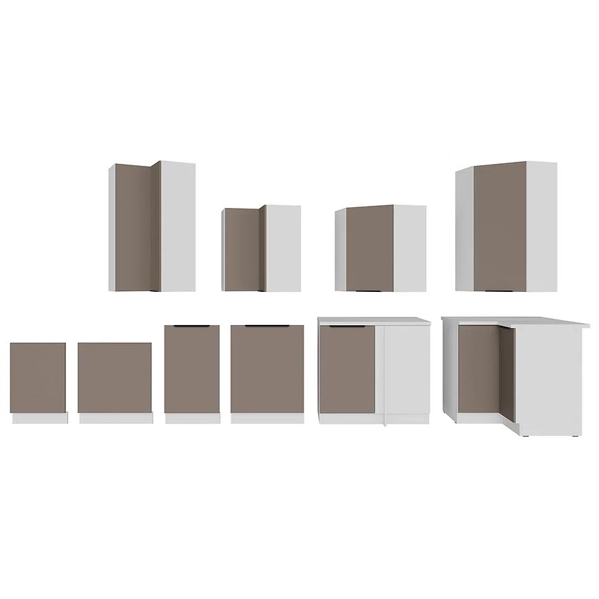 Kuhinjski ormaric Aria-Ta/Wh Anti Fingerprint 60g-72 1f