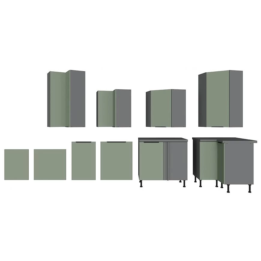 Kuhinjski ormaric Aria-Sa/Ant protiv otisaka prsti?u 60dps-215 1f 3s