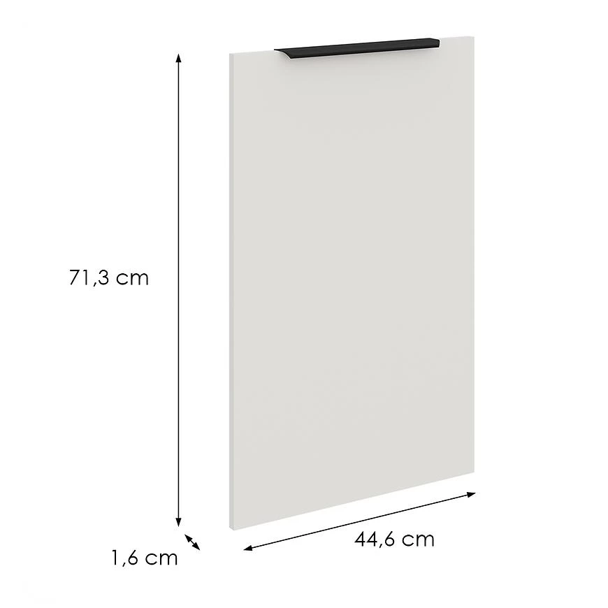 Kuhinjski front Zm Ari?a-beli/anti-otisak otisaka prsti?u 713x446