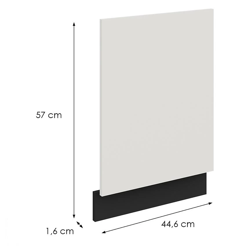 Kuhinjski front Zm Ari?a-belo/plavo Anti otisak prsta 570x446