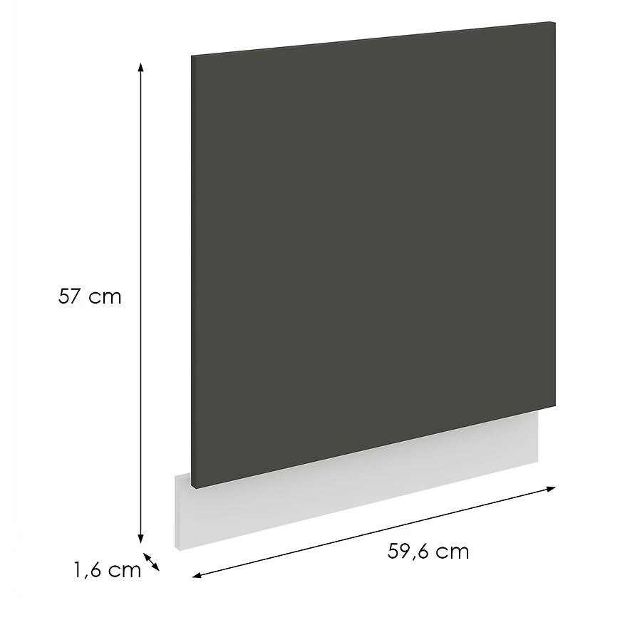 Kuhinjski front Zm Ari?a-Sr/Bel Anti otisak prsta 570x596