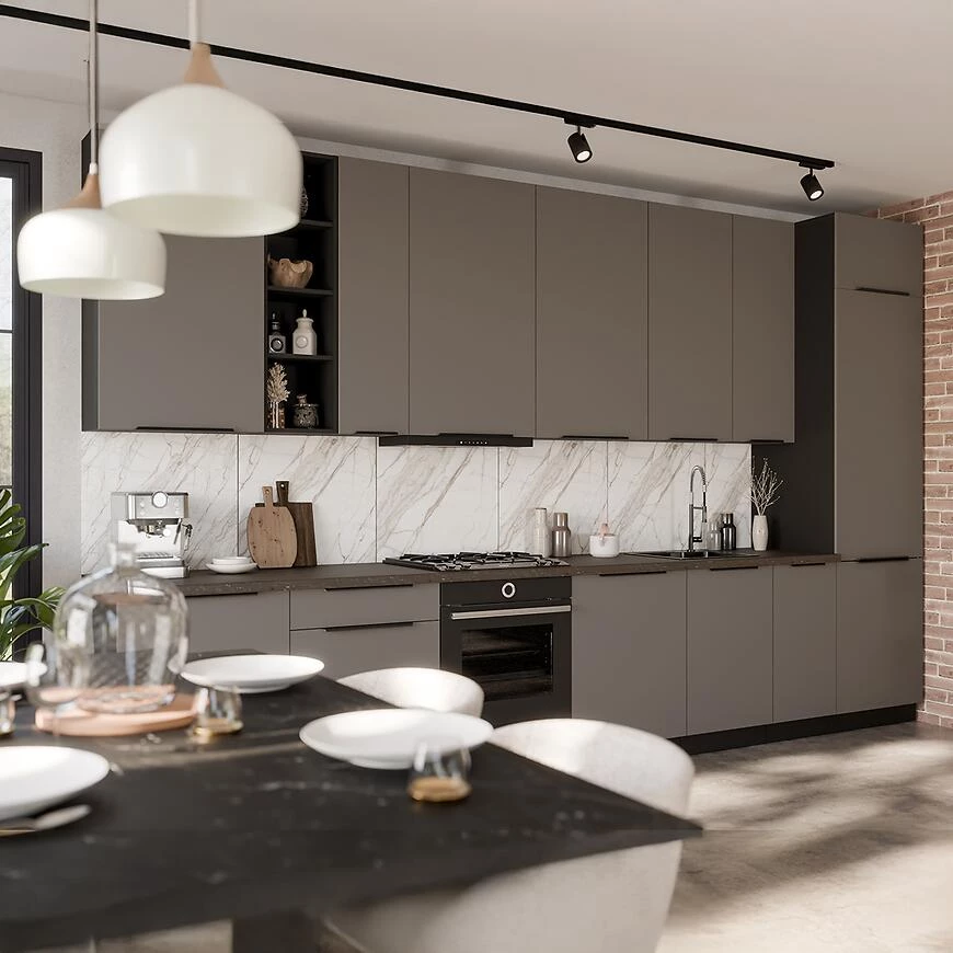 Kuhinja Front Zm Aria-Ta/Bl Anti Fingerprint 570k596