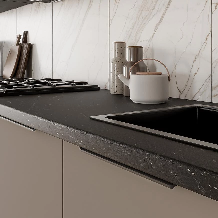 Kuhinja Front Zm Aria-Ta/Bl Anti Fingerprint 570k446