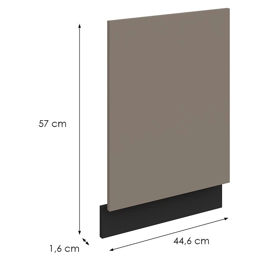 Kuhinja Front Zm Aria-Ta/Bl Anti Fingerprint 570k446