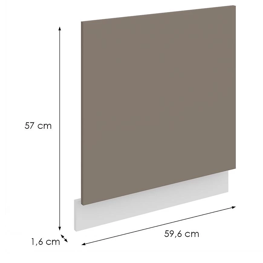 Kuhinjski front Zm Ari?a-Ta/Bela Anti otisak prsta 570x596