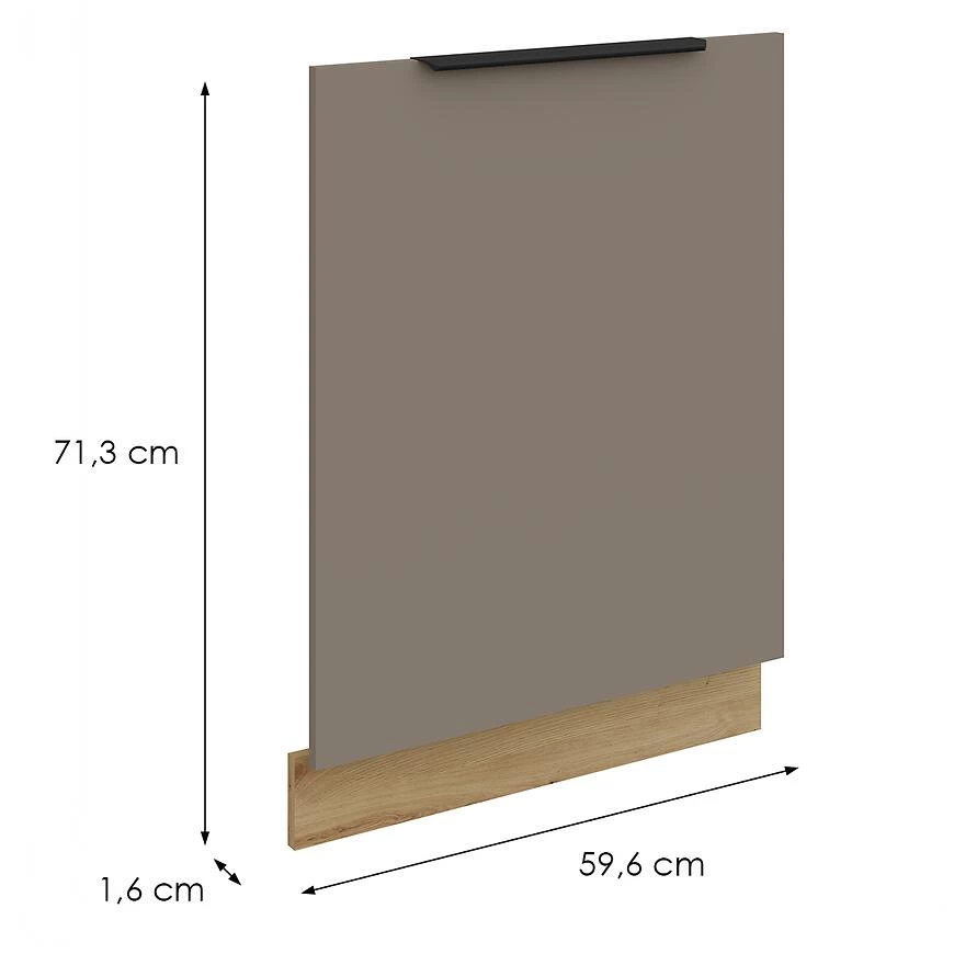 Kuhinja Front Zm Aria-Ta/Ar Anti Fingerprint 713k596