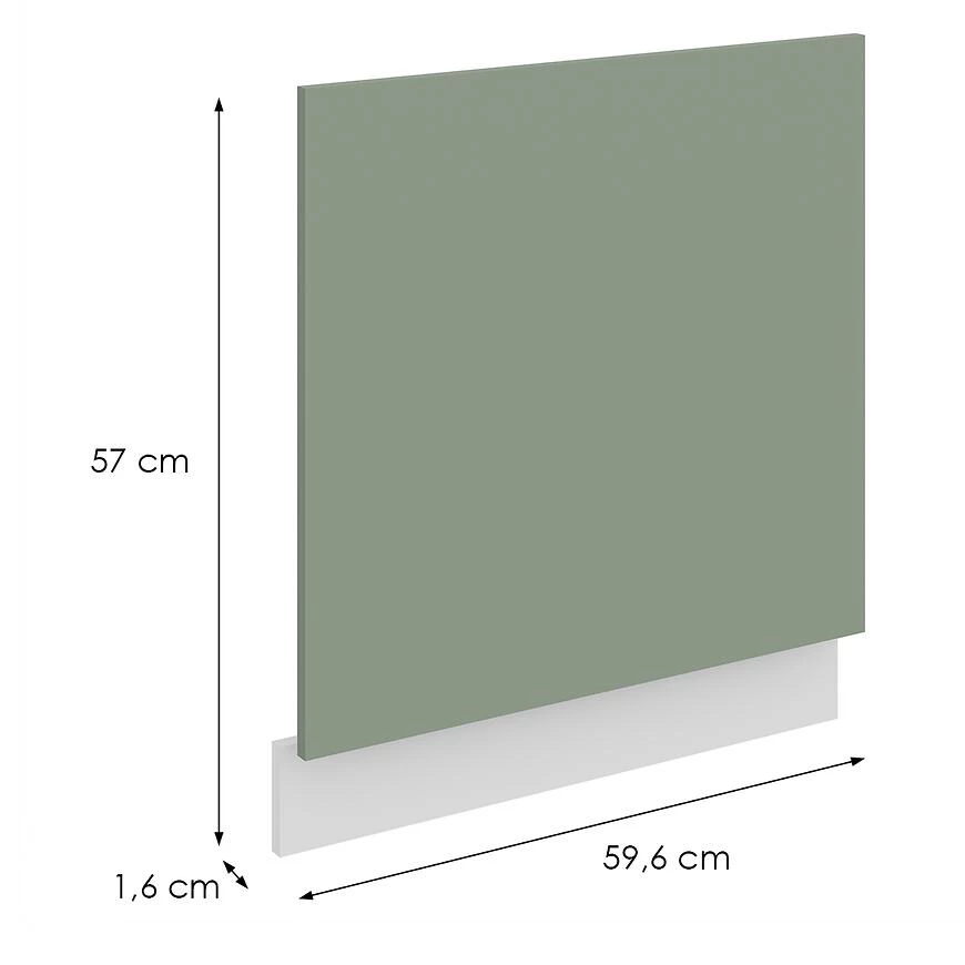 Kuhinjski front Zm Ari?a-Sa/Bela Anti otisak prsta 570x596