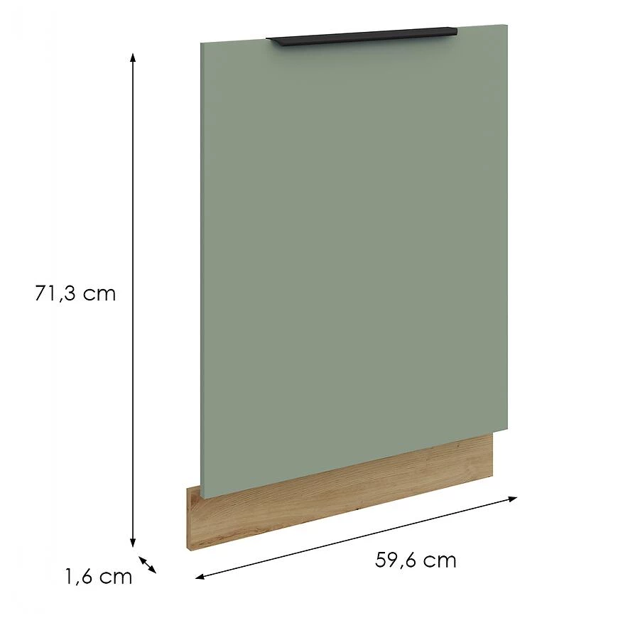 Kuhinja Front Zm Aria-Sa/Ar Anti Fingerprint 713k596