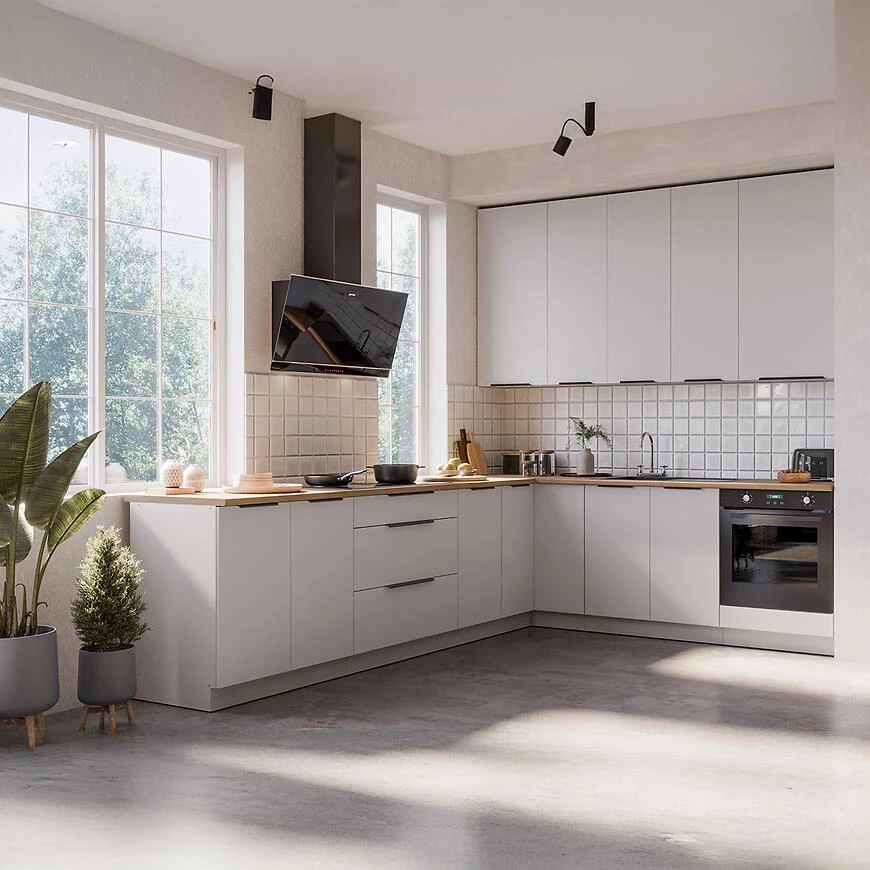 Kuhinjski front Zm Ari?a-bela/bela sa otporom na otiske prsti?u 713x446