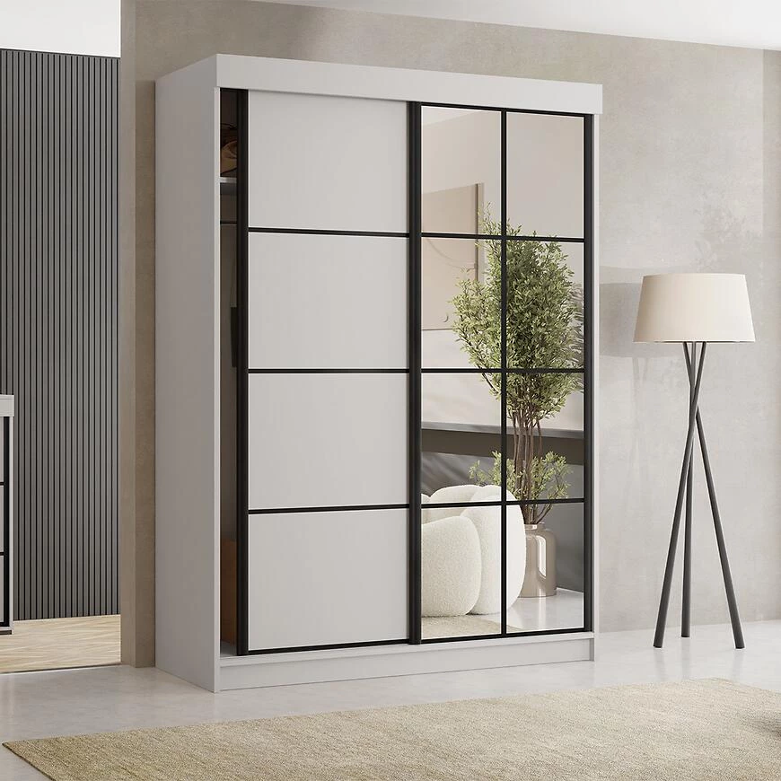 TANGER KL.ORMAR + OGLEDALO  167X59X205 KAŠMIR