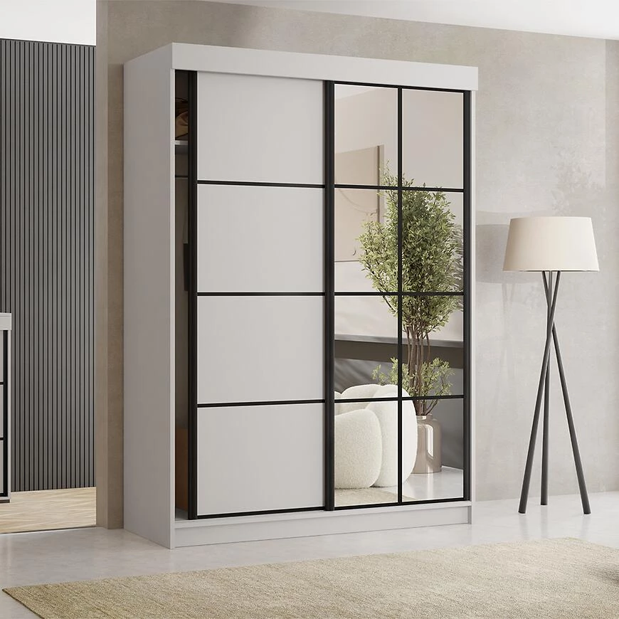 TANGER KL.ORMAR + OGLEDALO  138X59X205 KAŠMIR