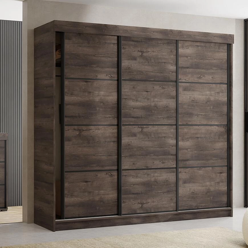 TANGER KL.ORMAR 200X59X205 TAMNA SMEÐA