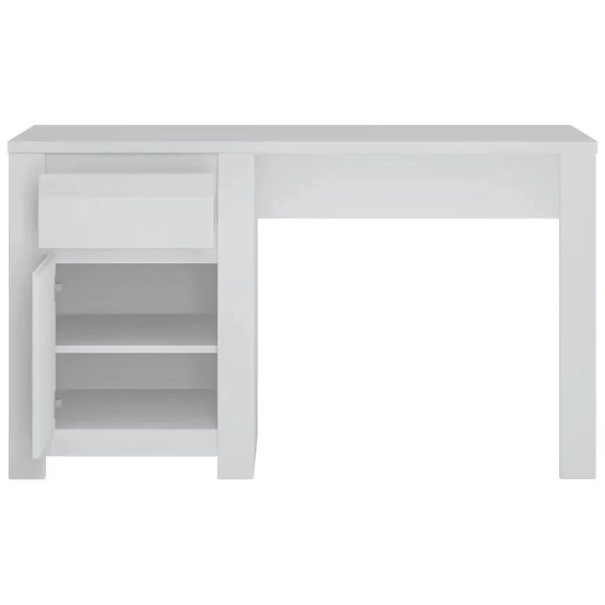 Novi NVIB01 1D1S radni sto 130x60x75 cm alpsko bela/pvc supermat bela