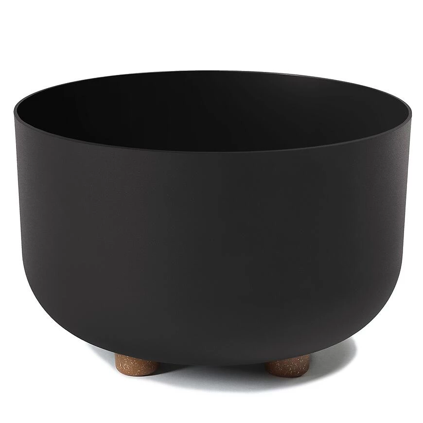 Saksija Sofia 270 recycled black LA426-04