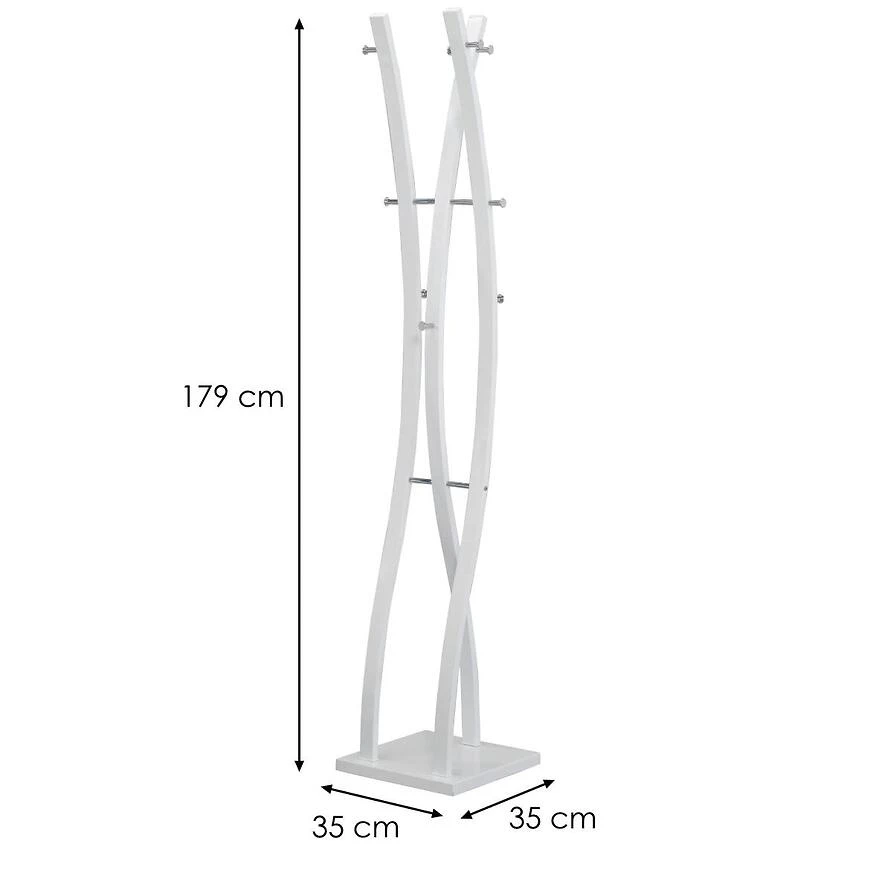 Vešalica W50 45x35x179 bela