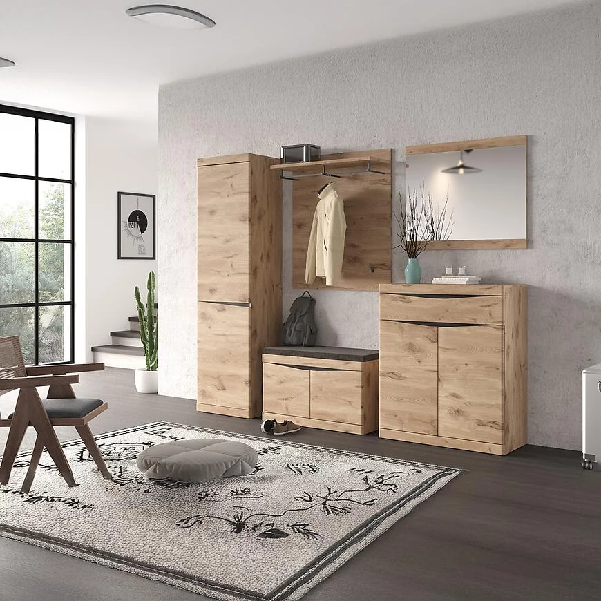 Twist klupa SUMGD1 49x39.9x86  hrast/antracit