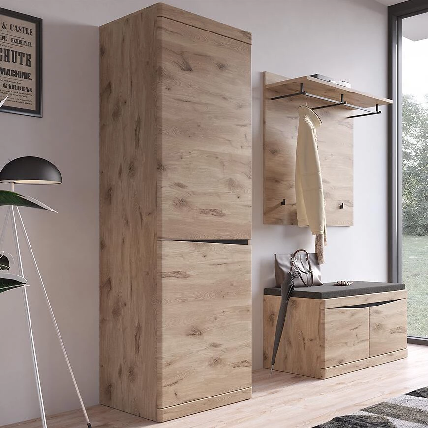 Twist zidni stalak sa držacima SUMGP1 86x29,6x101 hrast