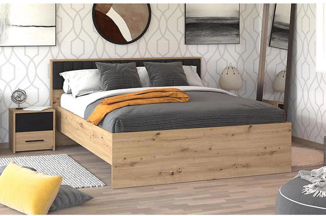 Varadero Plus krevet 175x206x92 cm artisan/grafit