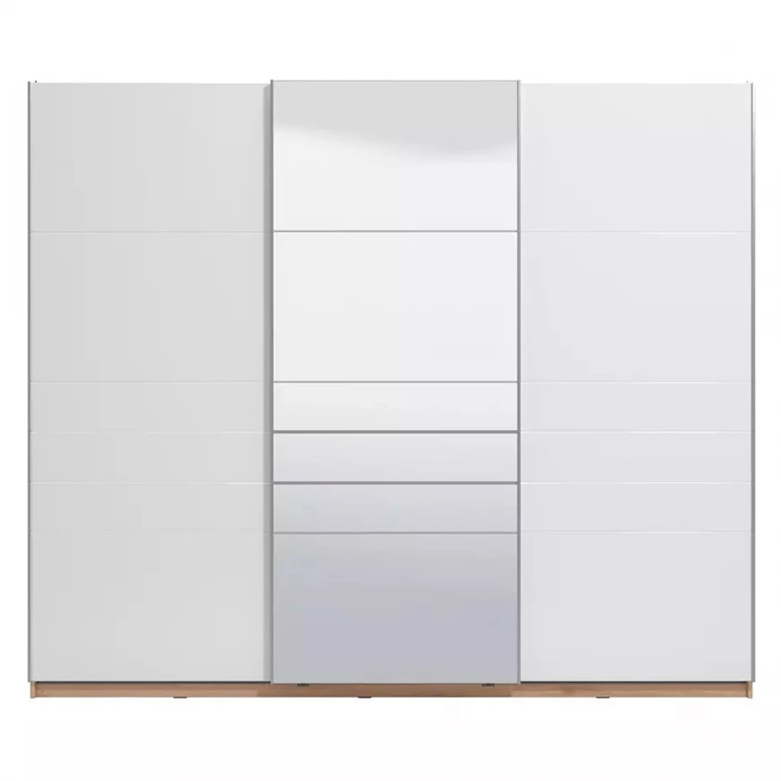 Mondego klizni garderober 262.6x65.4x223.9 cm bela