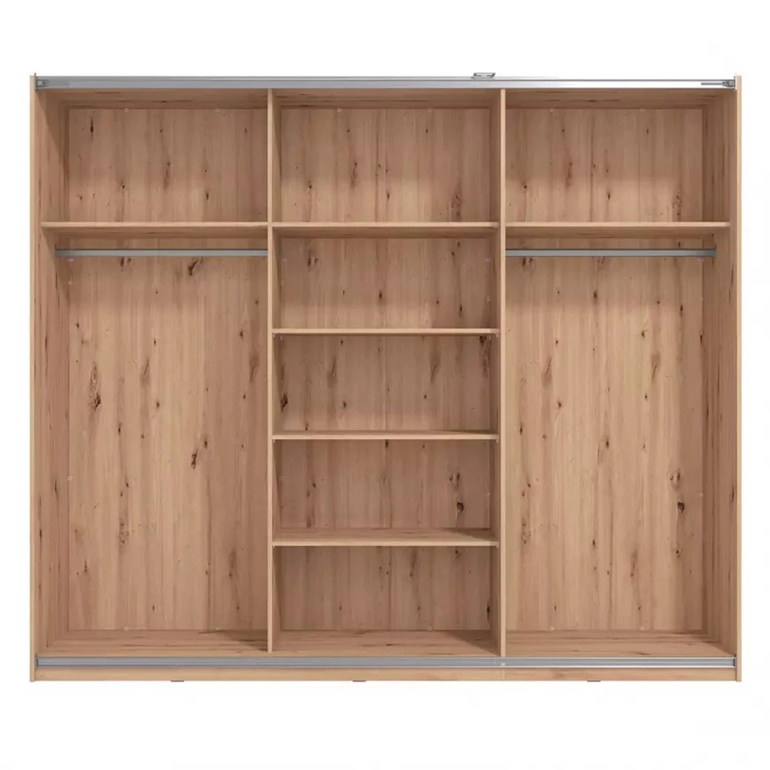Mondego klizni garderober 262.6x65.4x223.9 cm bela