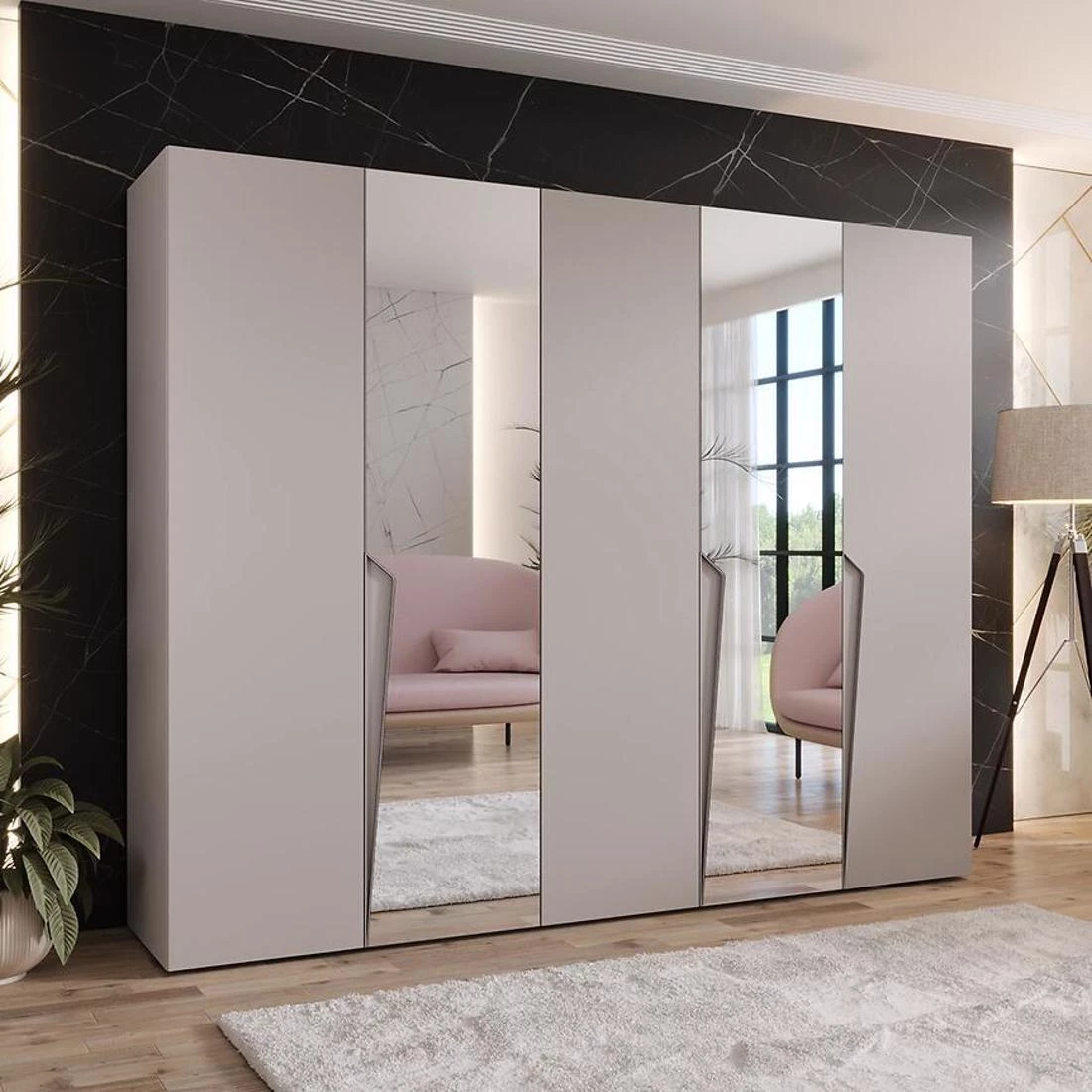 Piano ormar 250x50x202 cm kašmir