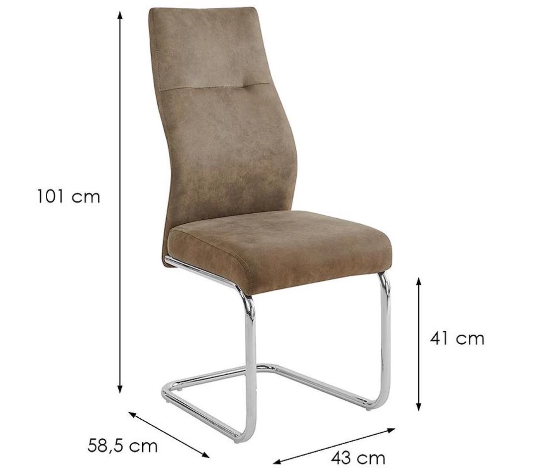 Stolica Tenna braon