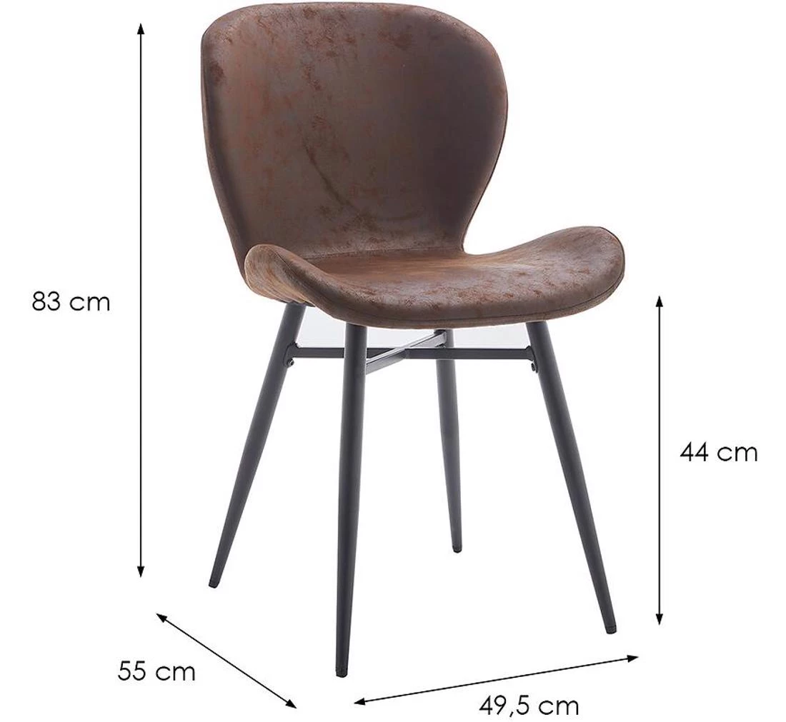 Stolica Lola braon