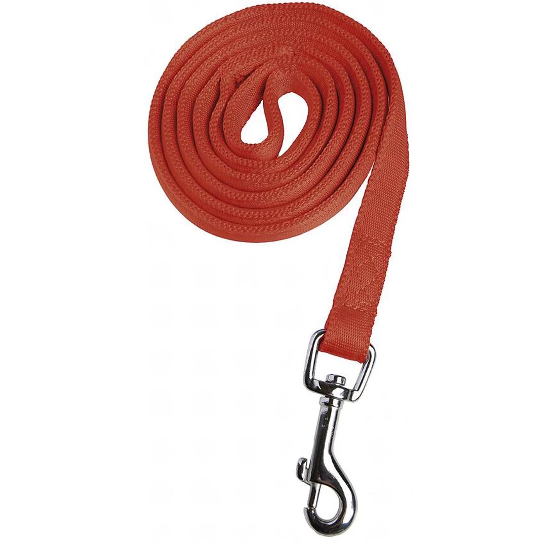 Traka za povodac za pse Cushion 25 mm/1,2 m crvena