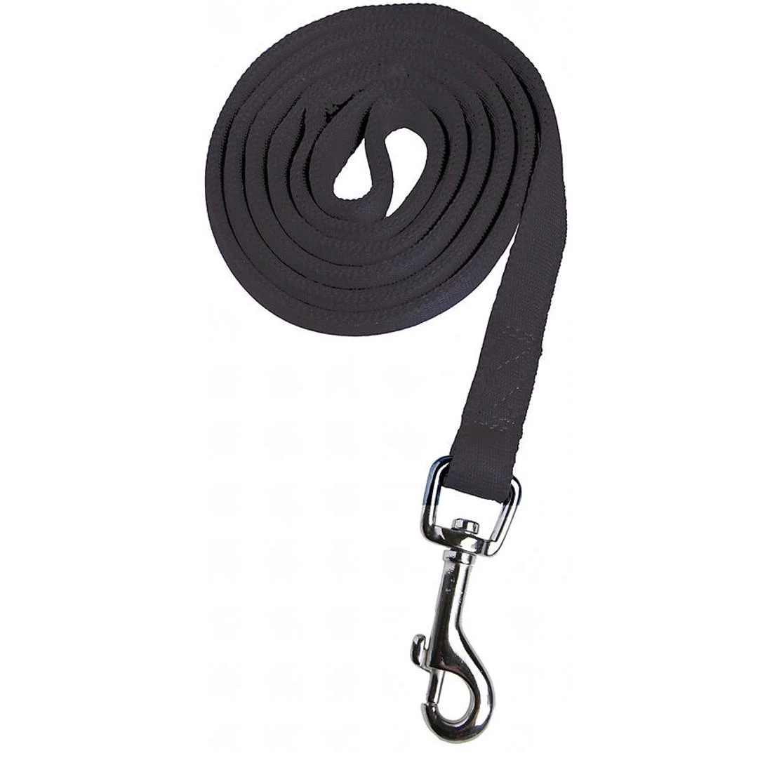Traka za povodac za pse Cushion 20 mm/1,2 m crna