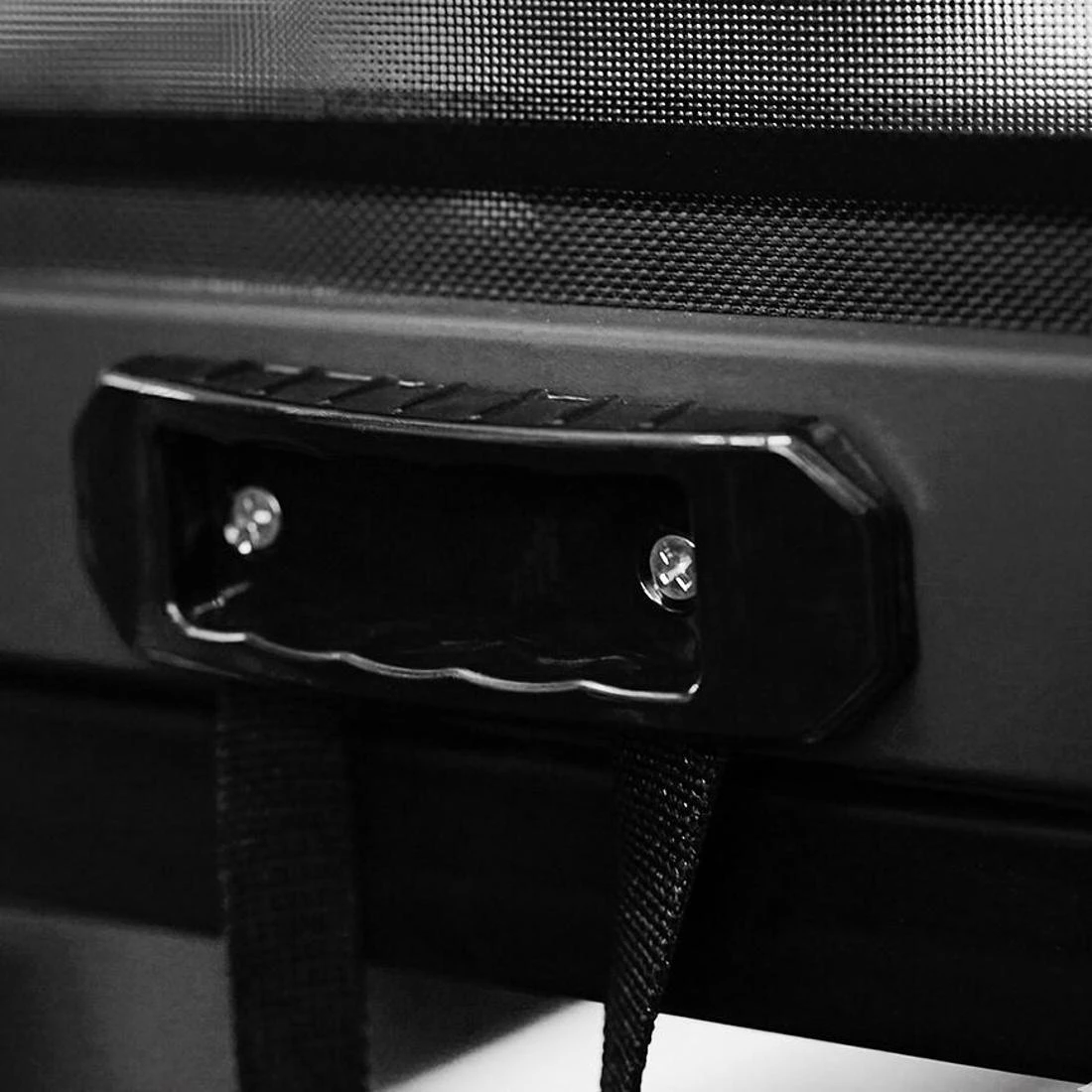 Bocna screen zaštita za pergolu 4 m, tamno siva
