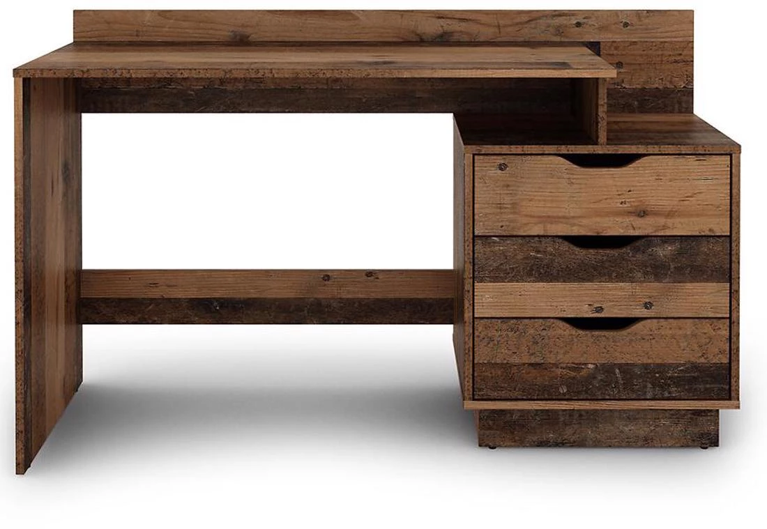 Cesar 2 Old Style radni sto 138x51,8x83,5 cm braon