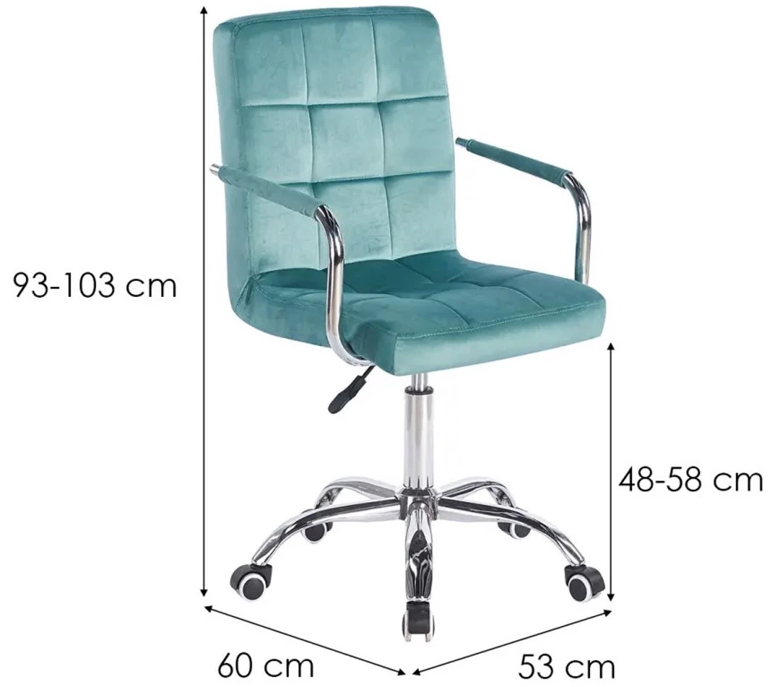 Maron 13332 kancelarijska stolica 53x60x103 cm boja mente