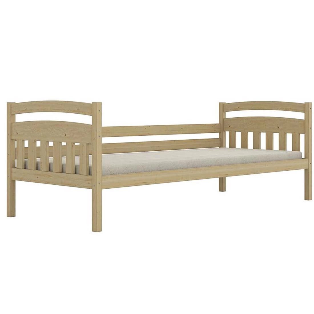 Tosia krevet 90x200 cm prirodni, lakirani