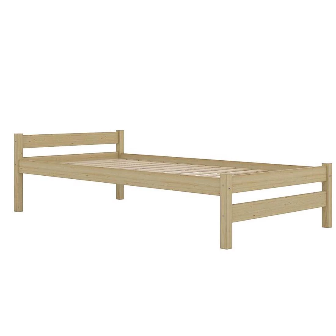 Aleks krevet 90x200 cm prirodni, nelakirani