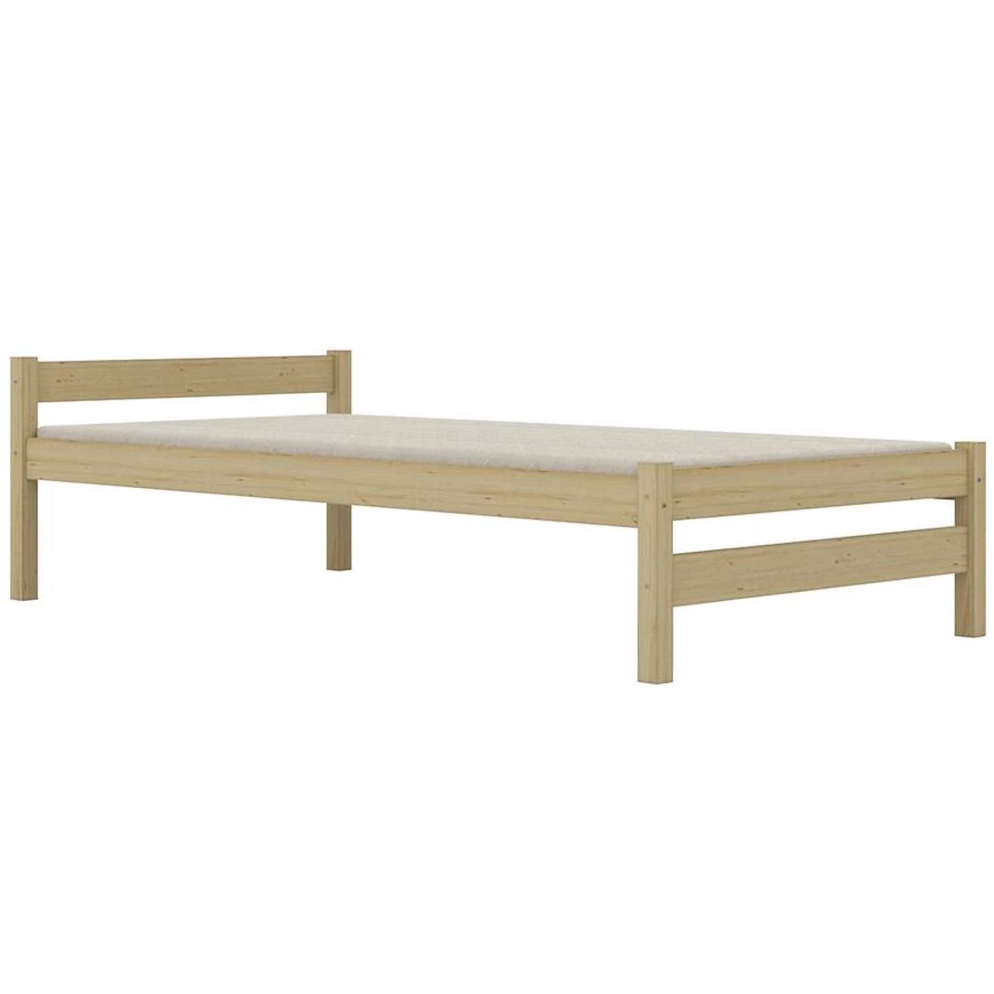 Aleks krevet 90x180 cm prirodni, nelakirani