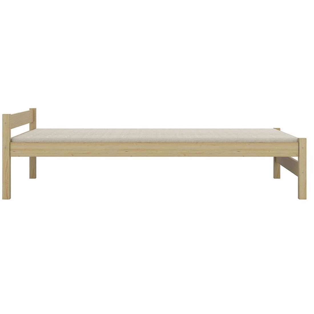 Aleks krevet 90x180 cm prirodni, nelakirani
