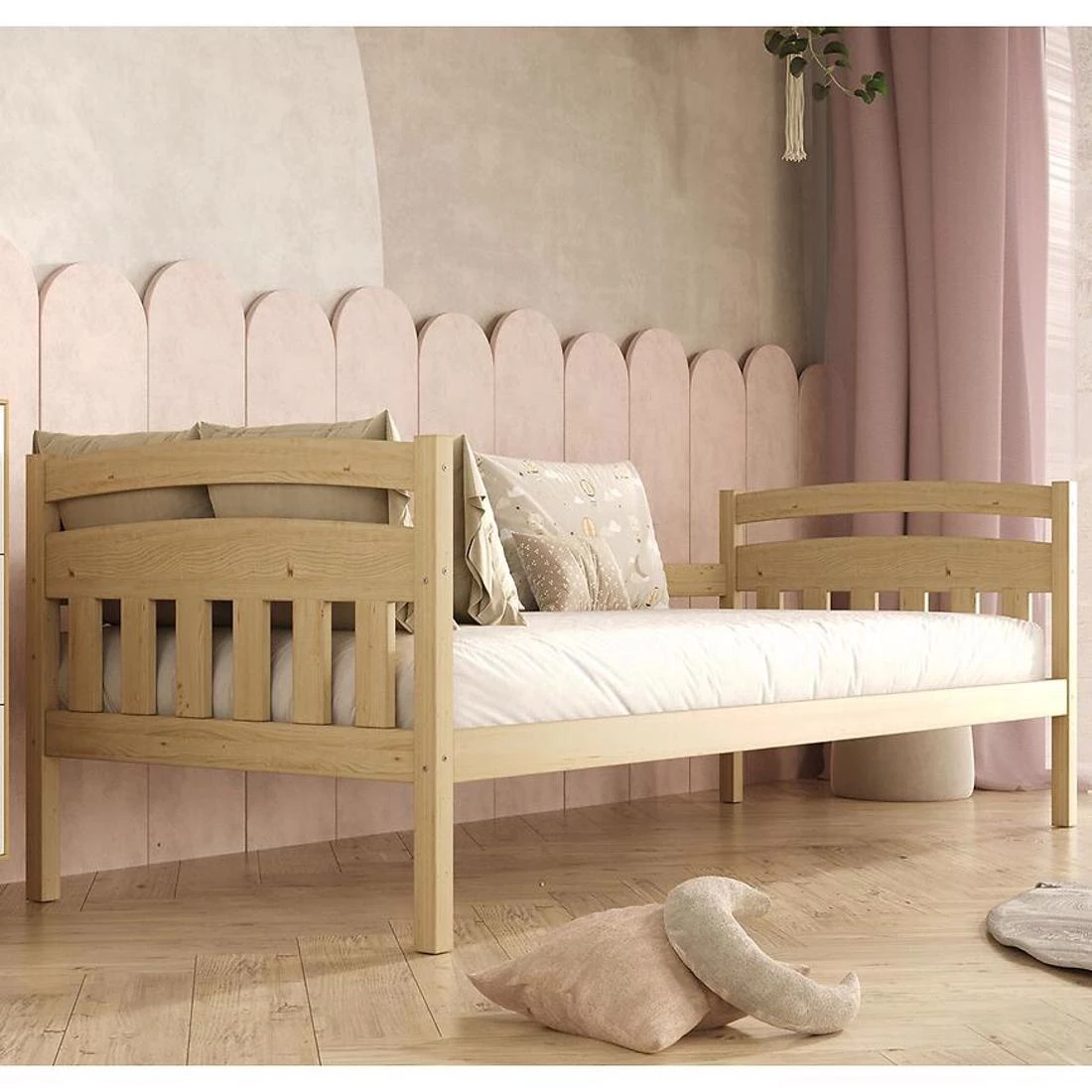 Tosia krevet 80x160 cm prirodni, nelakirani