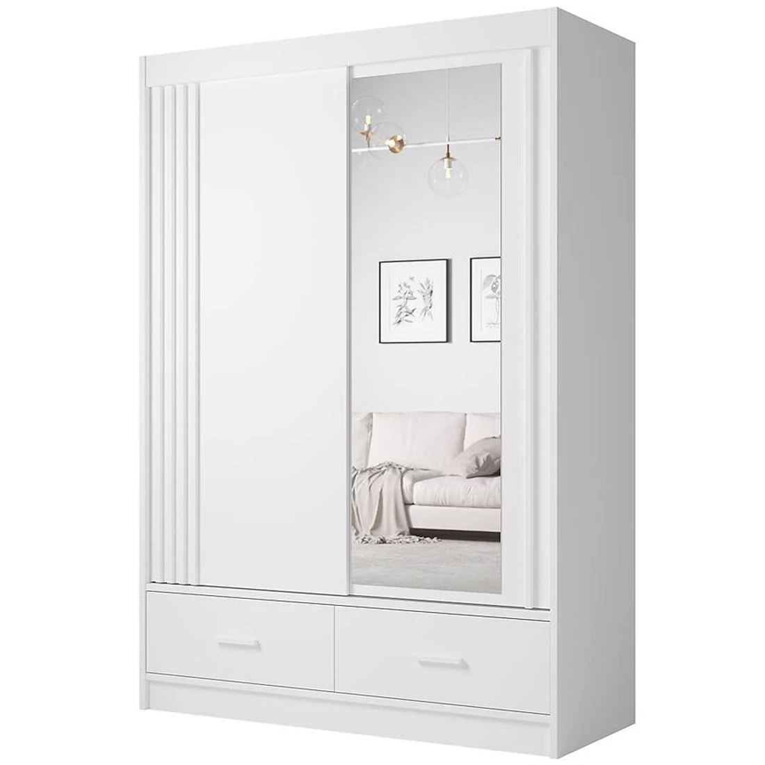Canada Ca-21 ormar 150x60x215 cm bela