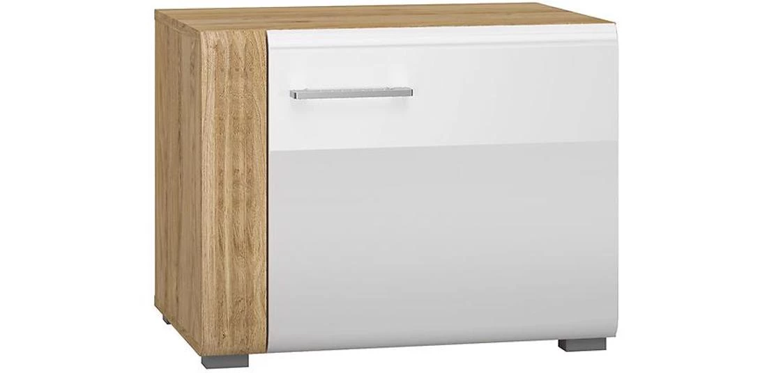 Adagio 08 dodatak a za TV ormaric 60x42x47 castello hrast/beli sjaj