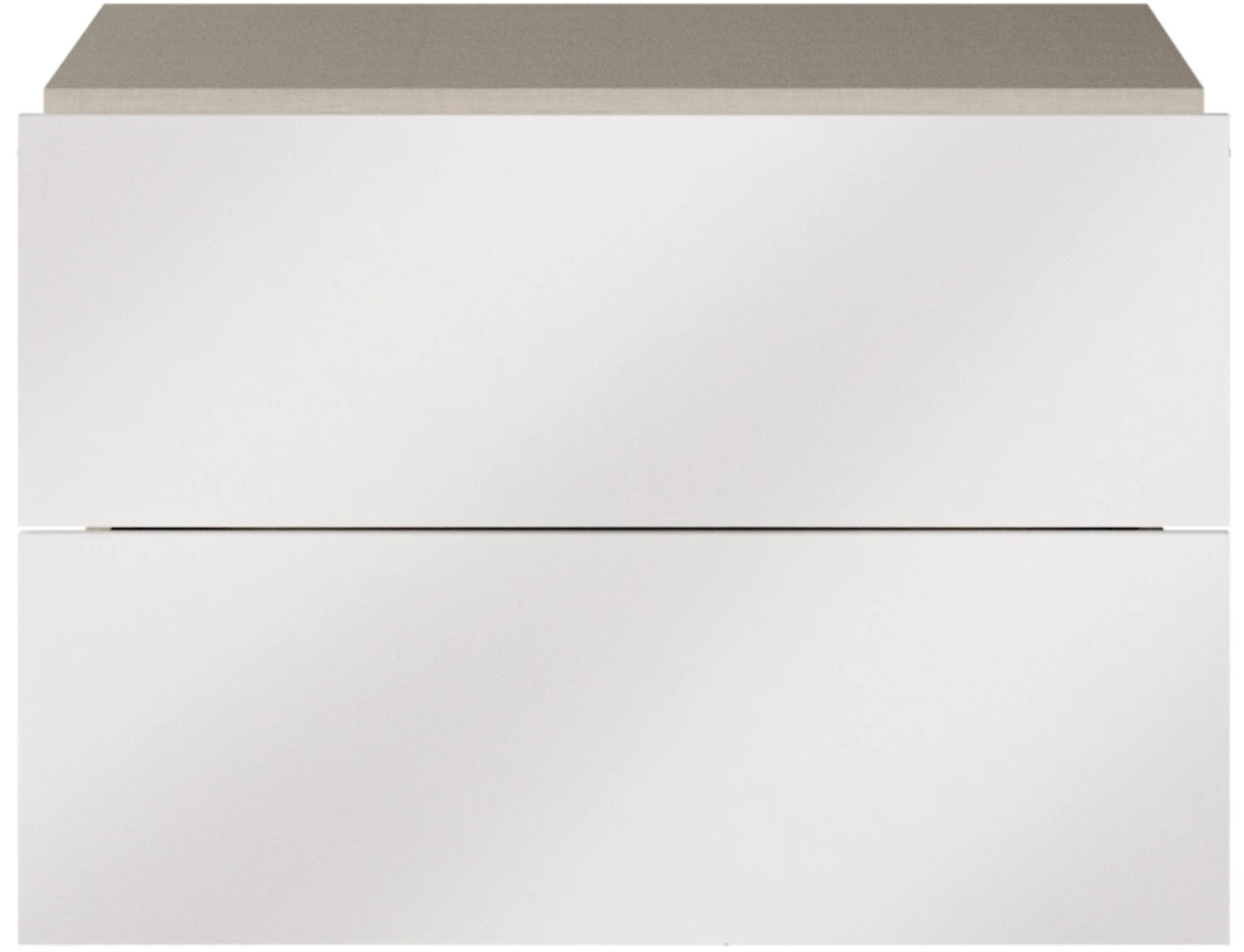 Moduklix fioke za korpus ormara 74.1x50.8 cm beli sjaj