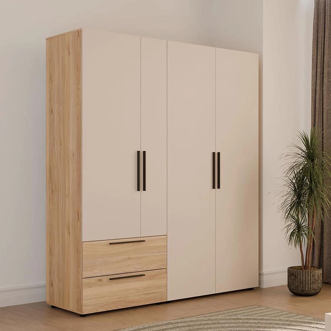 Moduklix fronta garderobera 150.1x25 cm maubella hrast