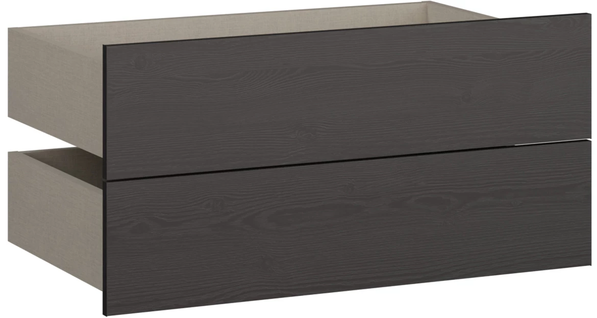 Moduklix 2-delni set fioka 74.1x38 cm hrast