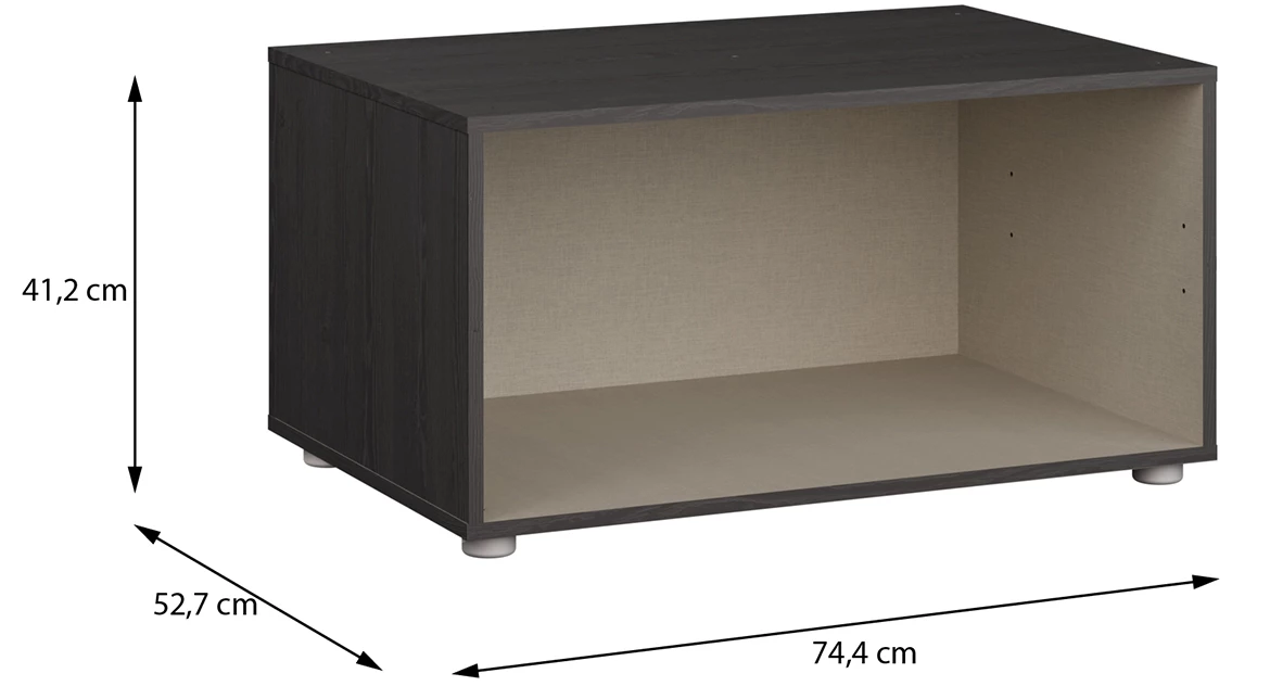 Moduklix stalak garderobera 74.4x41.2 cm hrast