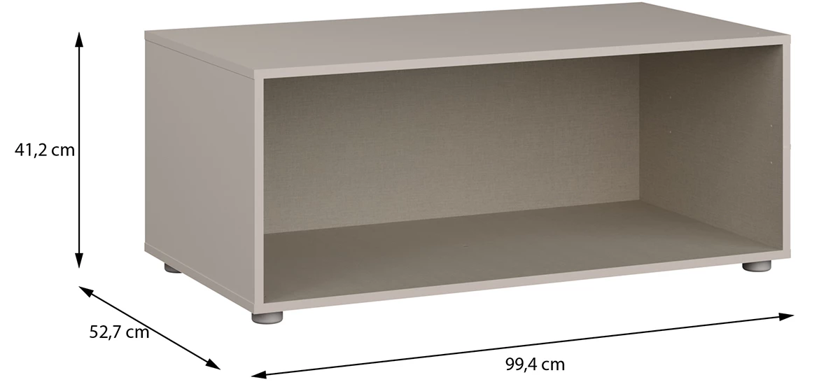 Moduklix stalak za garderober 99.4x41.2 cm pesak bež