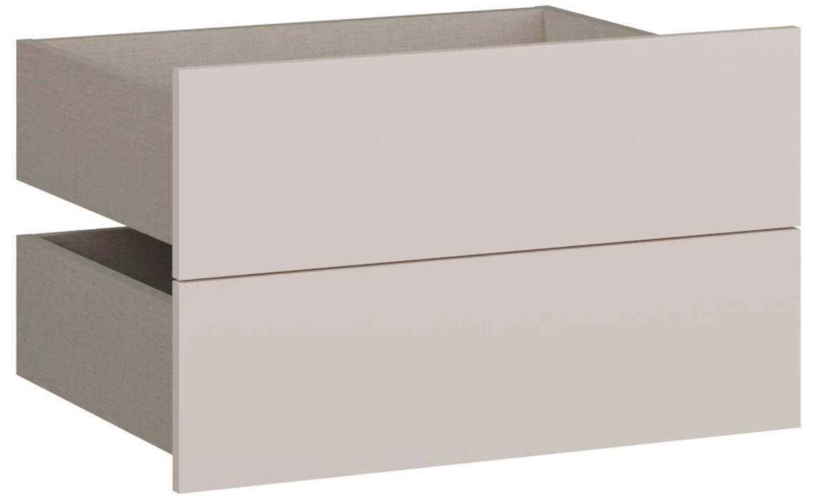 Moduklix fioka sa 2 dela 49.4x38 cm pešcano bež