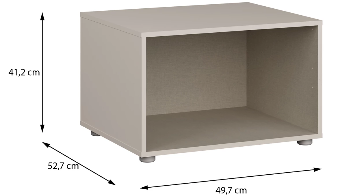 Moduklix stalak za garderober 49.7x41.2 cm pešcano bež