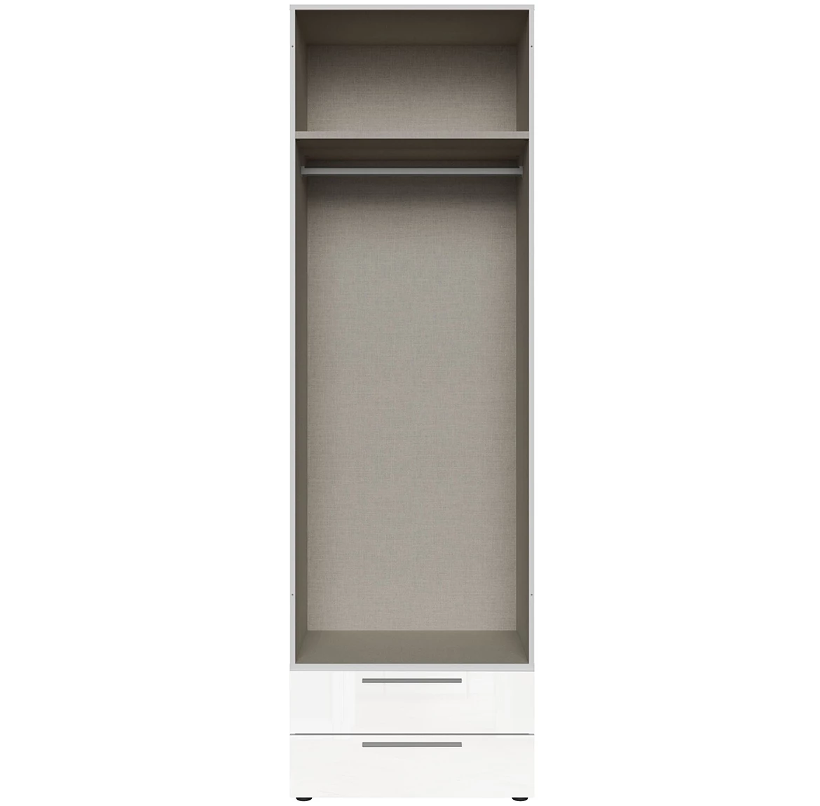 Moduklix 2-delni set fioka 74.1x38 cm sjajno bela