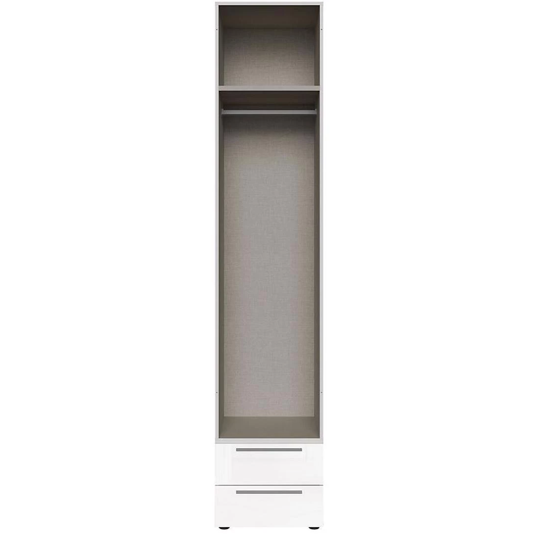 Moduklix 2-delni set fioka 49.4x38 cm bela sjaj
