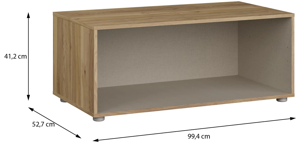 Moduklix stalak ormara 99.4x41.2 cm moubella hrast